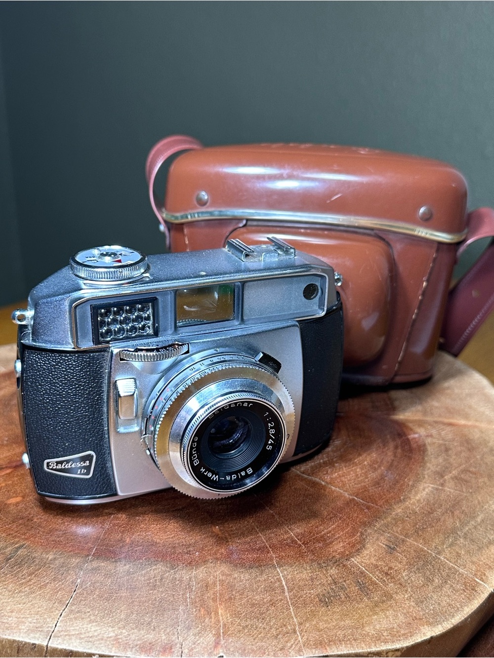 Balda Baldessa 1b 35mm German Camera w Case - Working